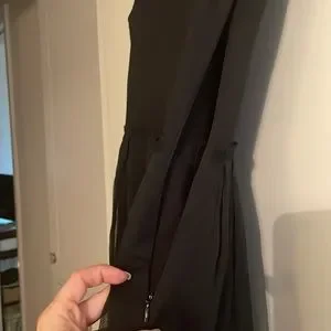 The Limited | Dresses | The Limited Cap Sleeve Side Zip Fitted Top Flowy  Bottom Empire Waist Dress Black | Poshmark